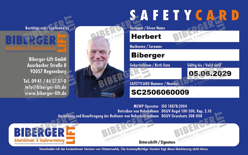 Nahaufnahme von einer Mastbühne